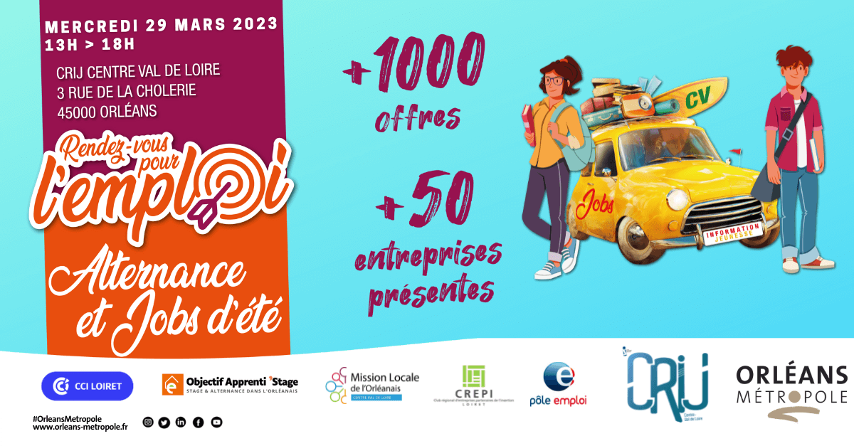 jobs été crij orleans