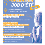 Affiche de Forum jobs d'été Louvres 2024