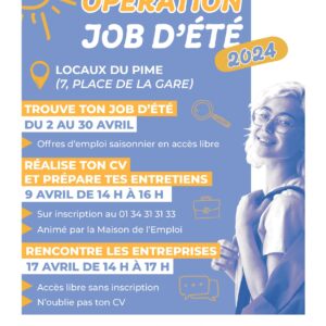 jobs d'été Louvres