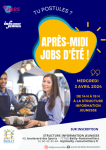 Affiche de Forum jobs emplois d'été