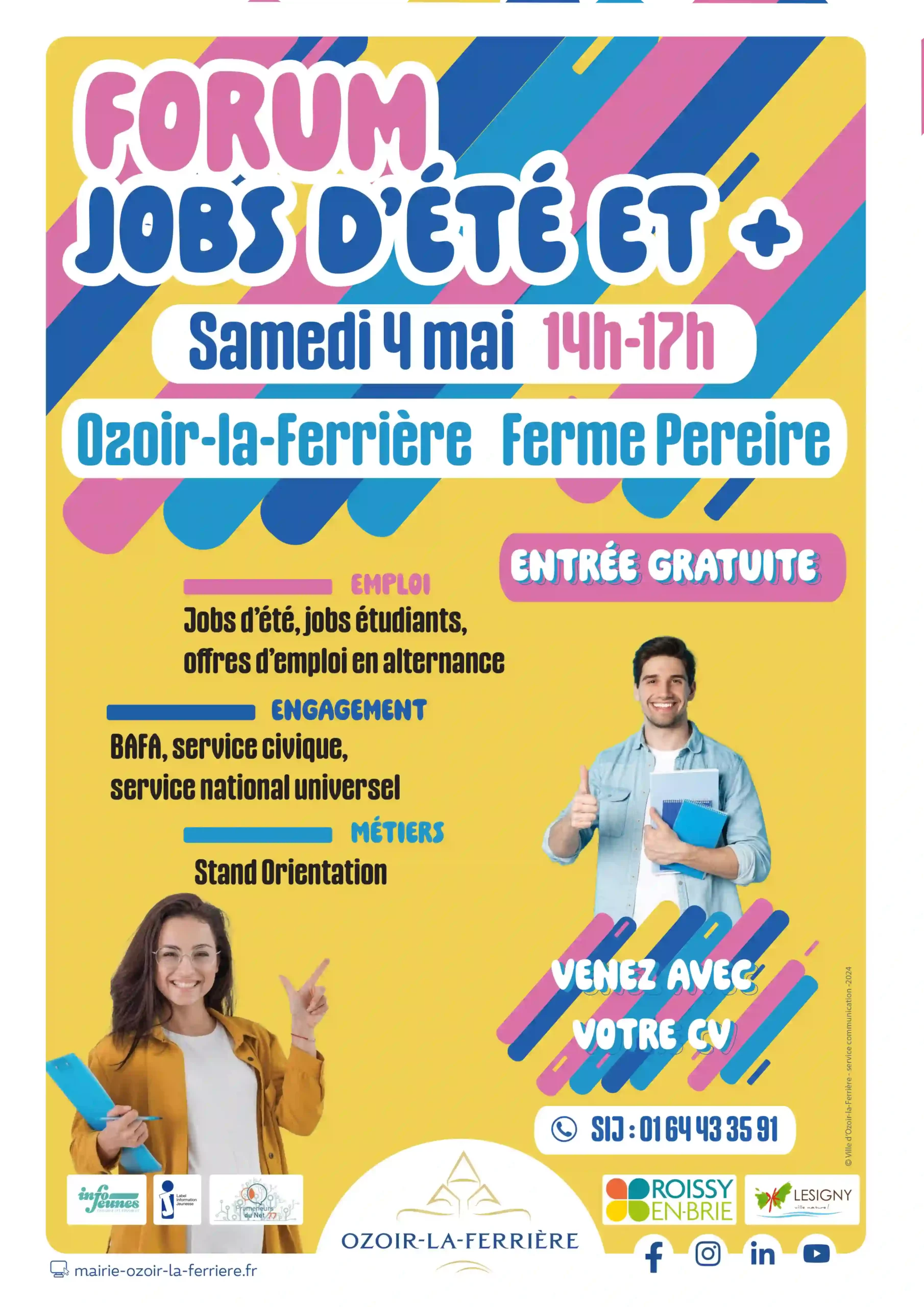 Forum Jobs d'été Ozoir-la-Ferrière